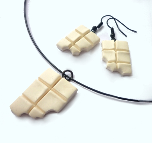 Bílé čokolády - fimo set