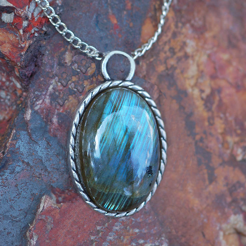 Labradorit  - náhrdelník Constance