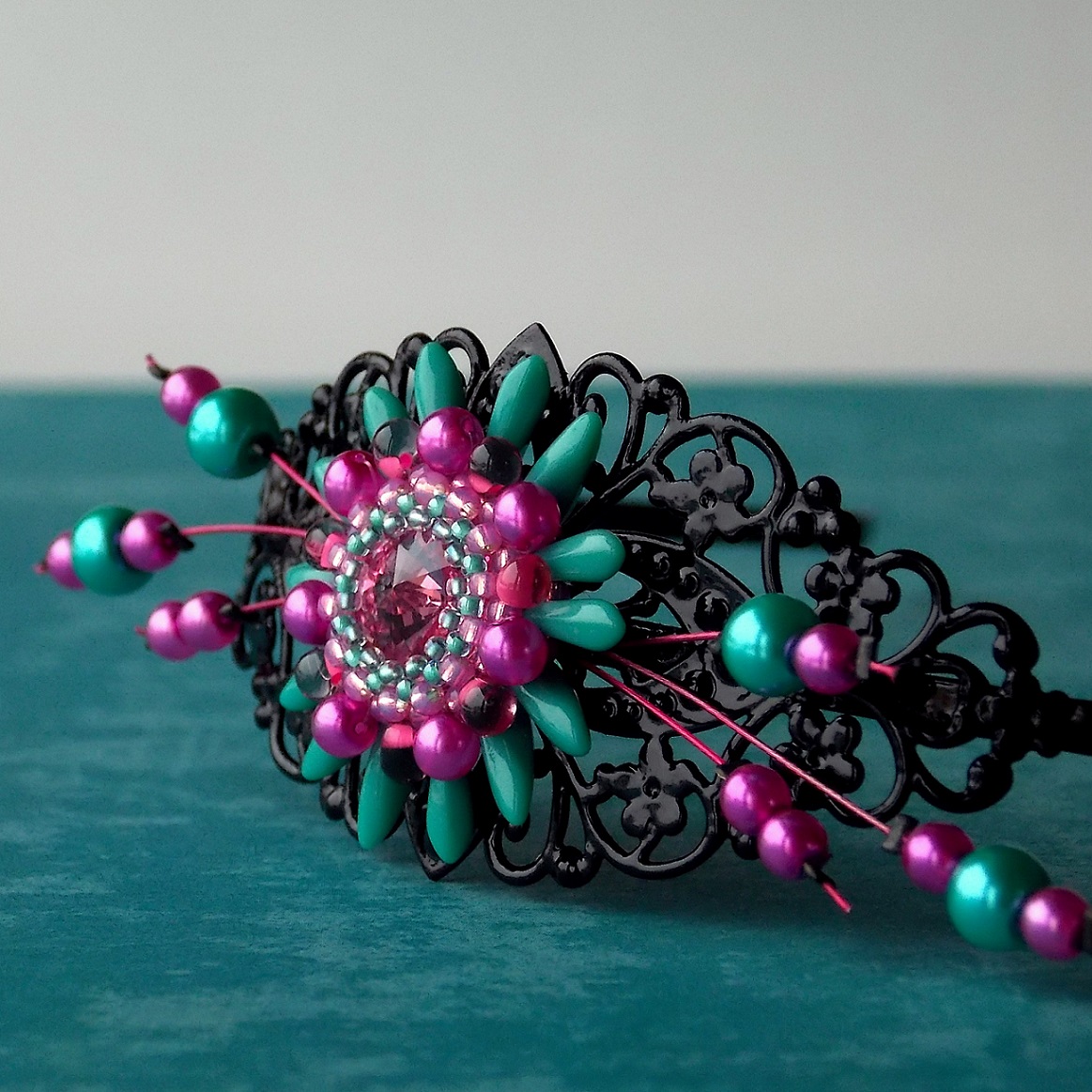 Lady Fleurentina - Swarovski...čelenka...