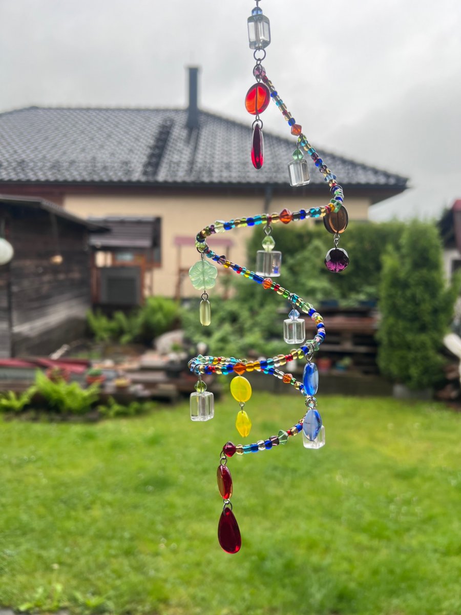 Lapač slunce - barevná spirála