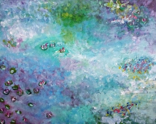 Lekníny (60x45cm)