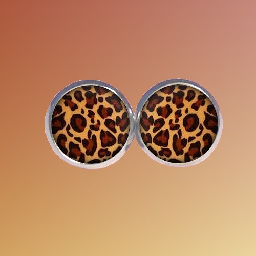Leopardí náušnice