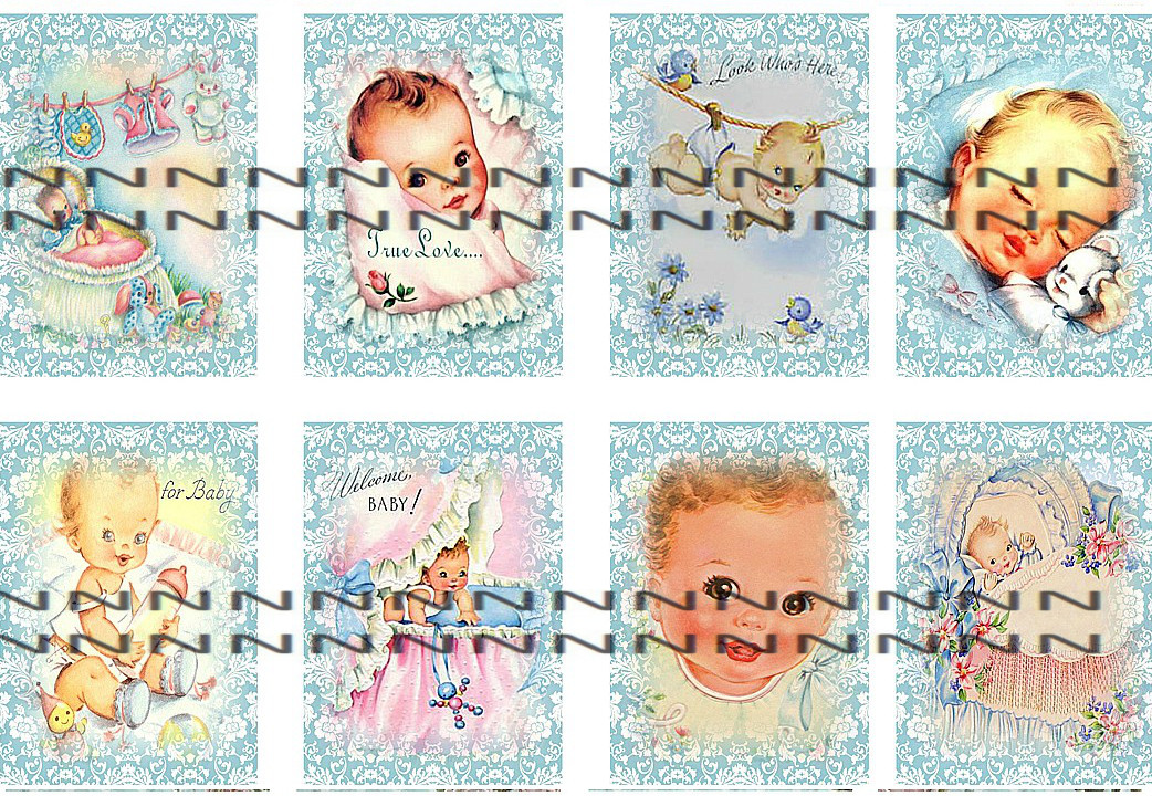 Bavlněná látka - panel  LG6 a-h výběr