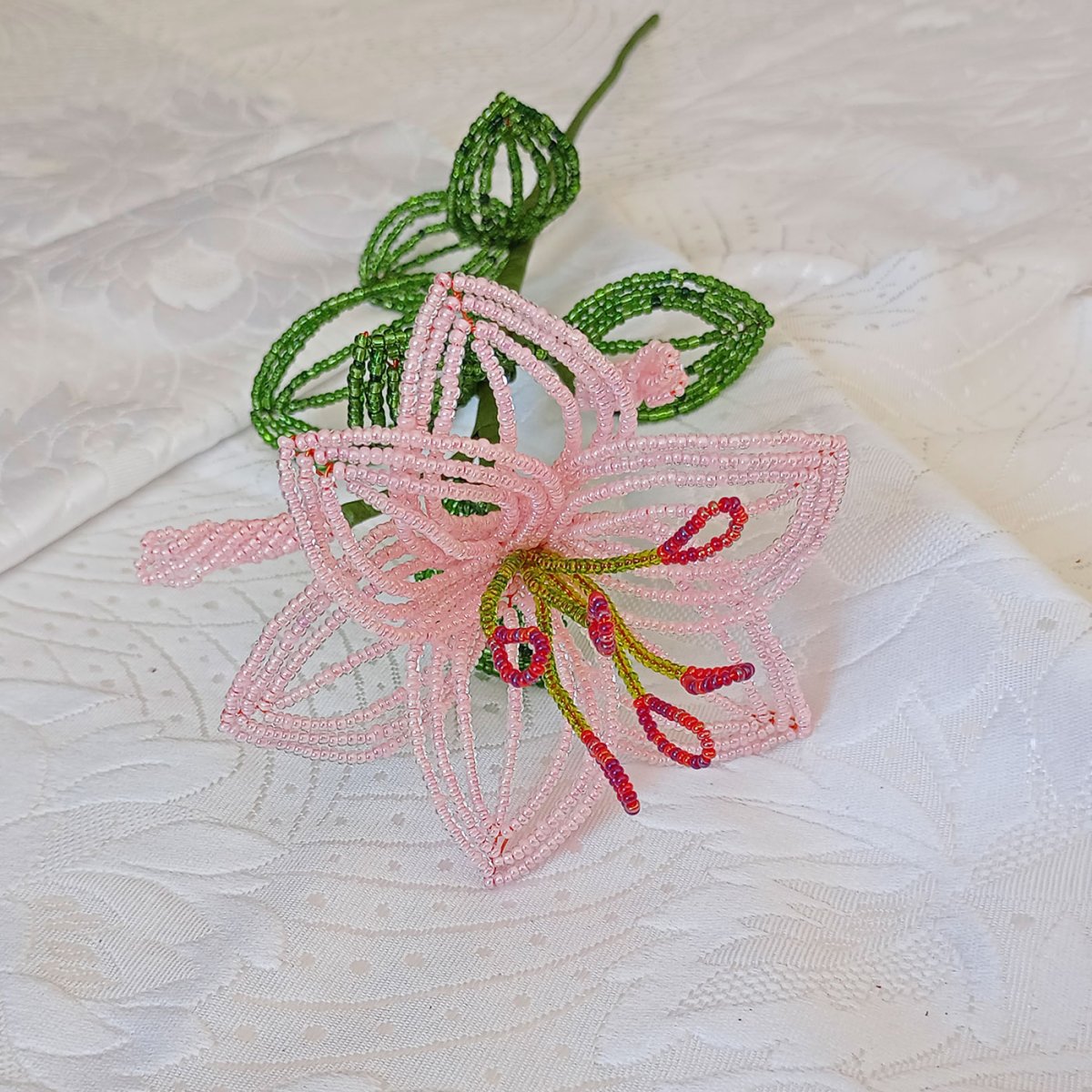 Korálkové lilie - růžová