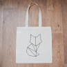 Plátěná taška - liška