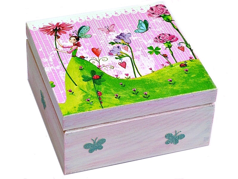 krabička na čaje - šperky