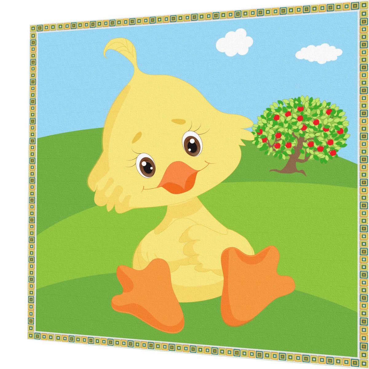 BAVLNĚNÝ PANEL - VELKÝ 29 X 29 cm LP156