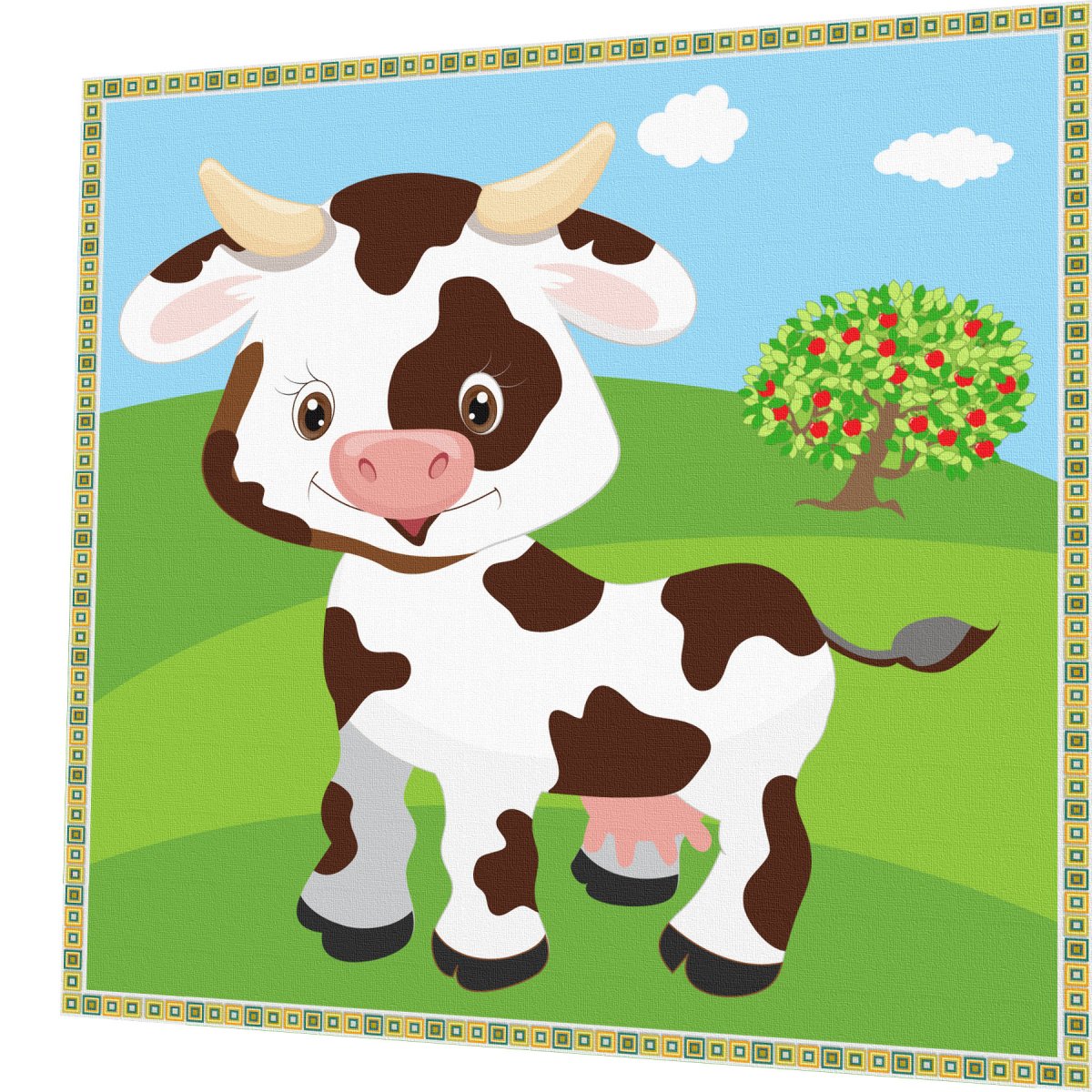 BAVLNĚNÝ PANEL - VELKÝ 29 X 29 cm LP158