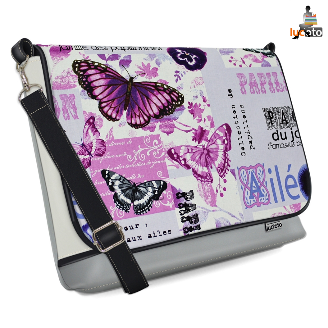 Luci Papillon black and white