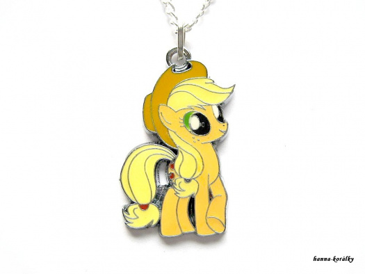 Řetízek - My little pony - žlutý - Apple Jack