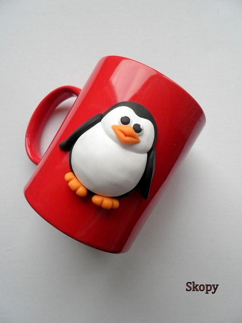 Hrníček s tučnáčkem