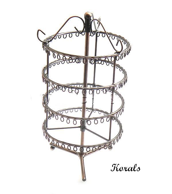 M2285 	 Stojánek na šperky - měděný 