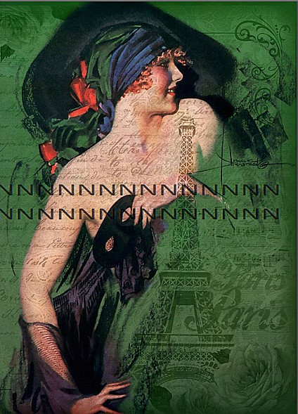 Bavlněná látka - panel  M359