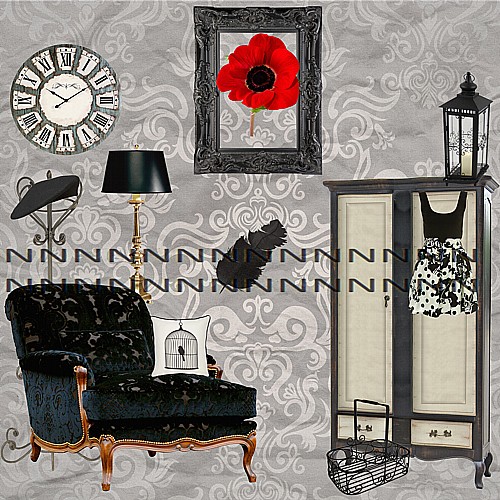 Bavlněná látka - panel  M413