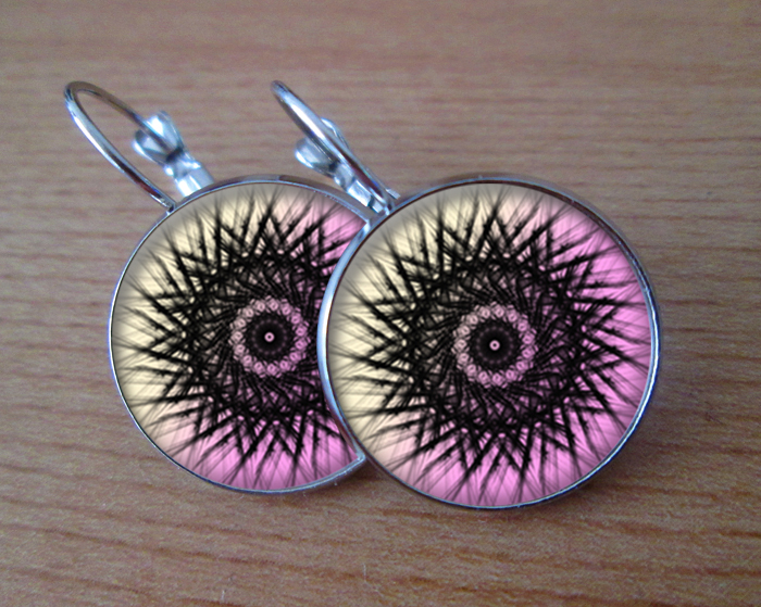 Magic pink - VISACÍ NÁUŠNICE 