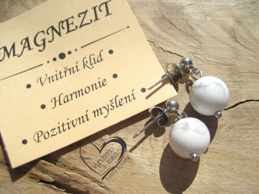 NÁUŠNICE PUZETY - NEREZ OCEL - MAGNEZIT