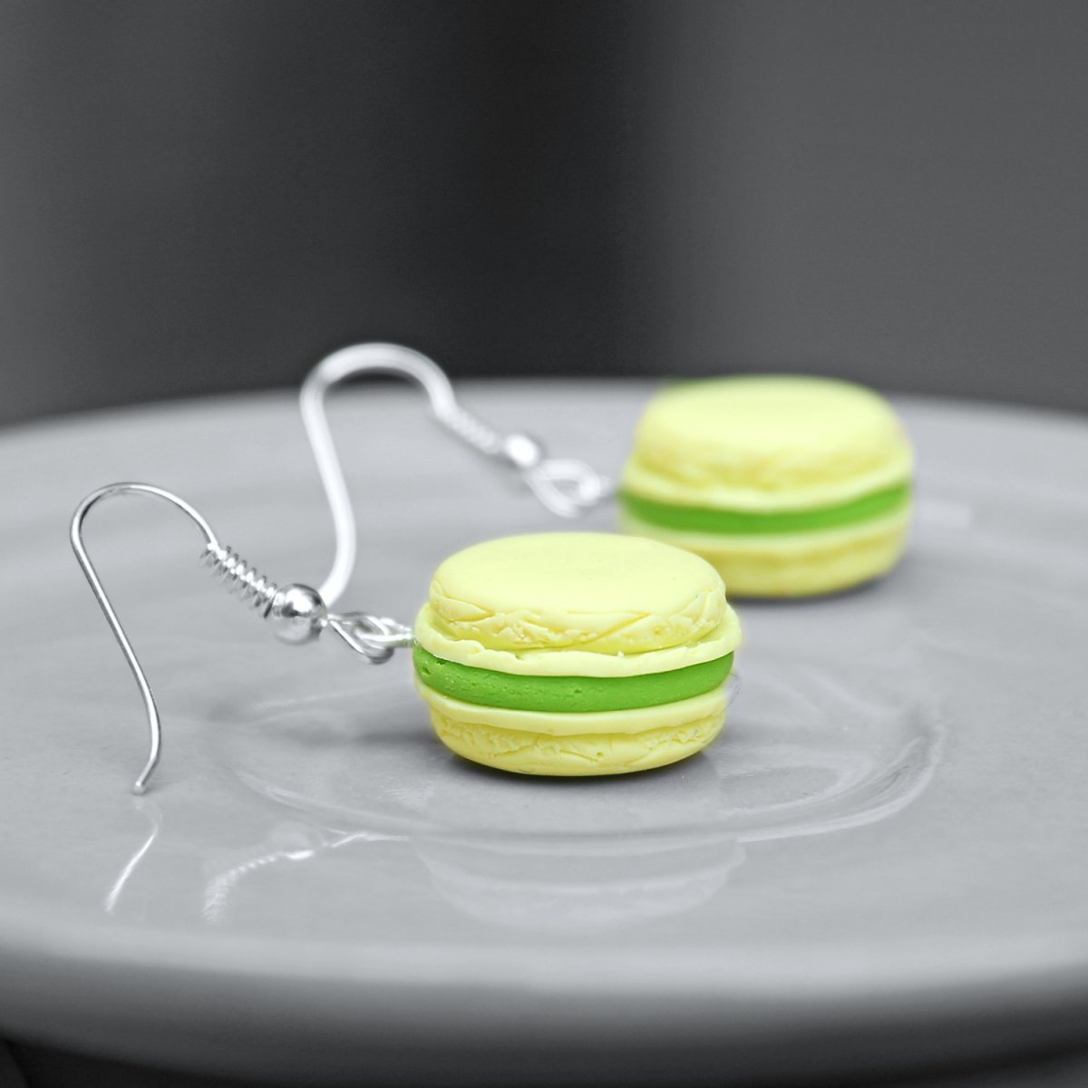 Citronovo-limetkové makronky