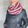 hřejivý pruhovaný nákrčník No.2