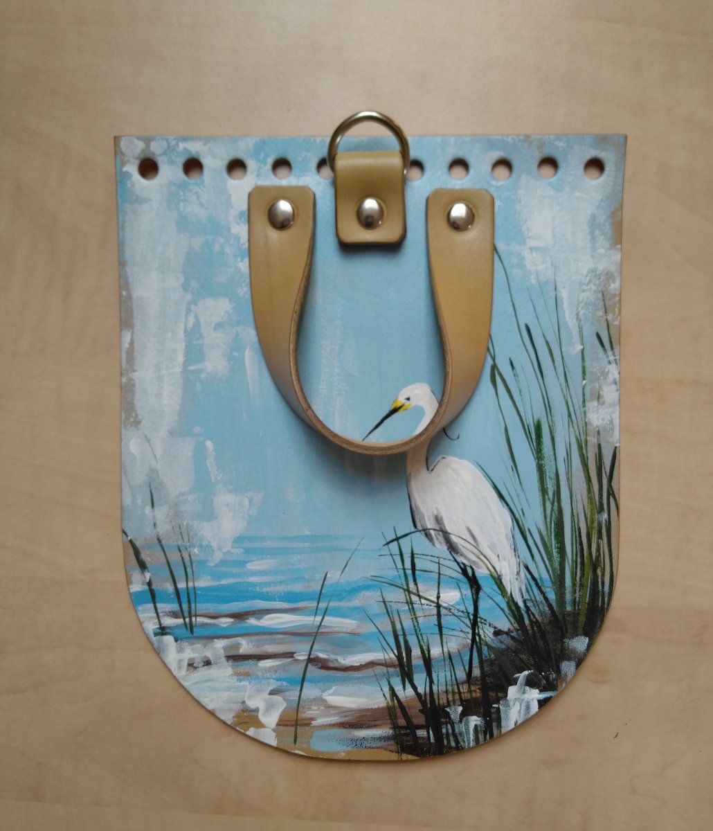 Ručně malovaná klopa