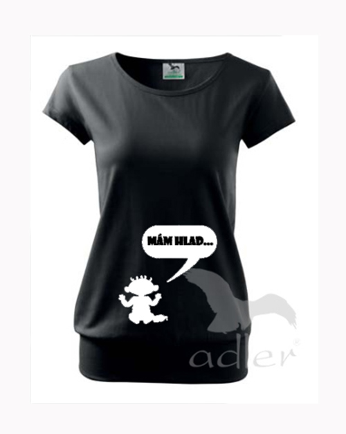 Těhotenské triko - Mám hlad