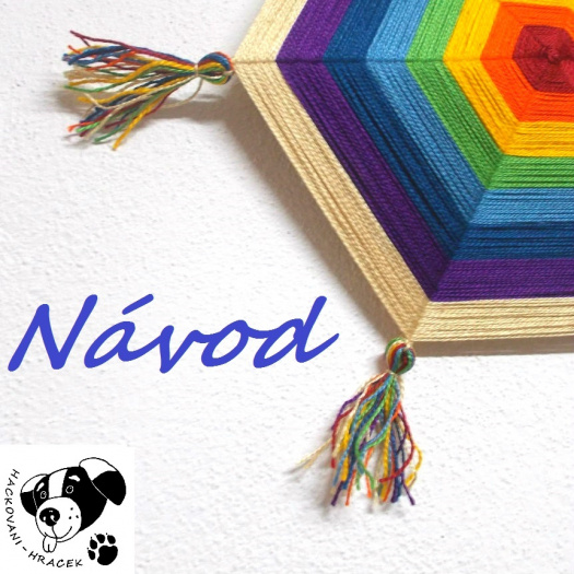 Závěsná mandala - návod na výrobu