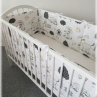 Mantinel kolem celé postýlky 60x120, výška 40 cm Pejsi