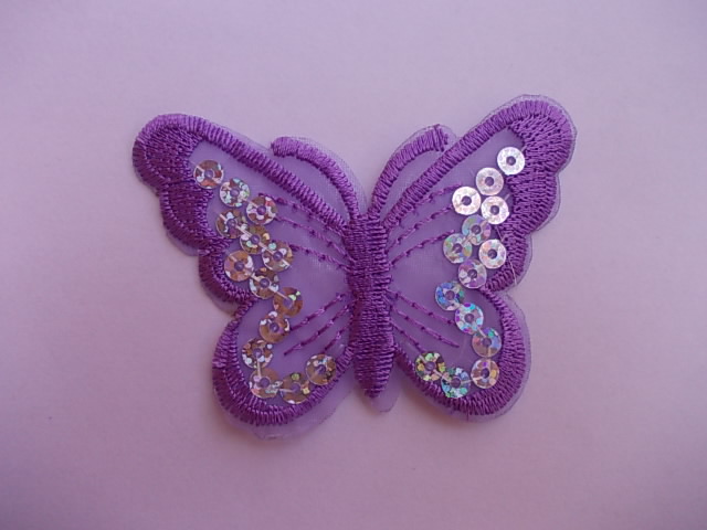 Nažehlovačka - motýl 