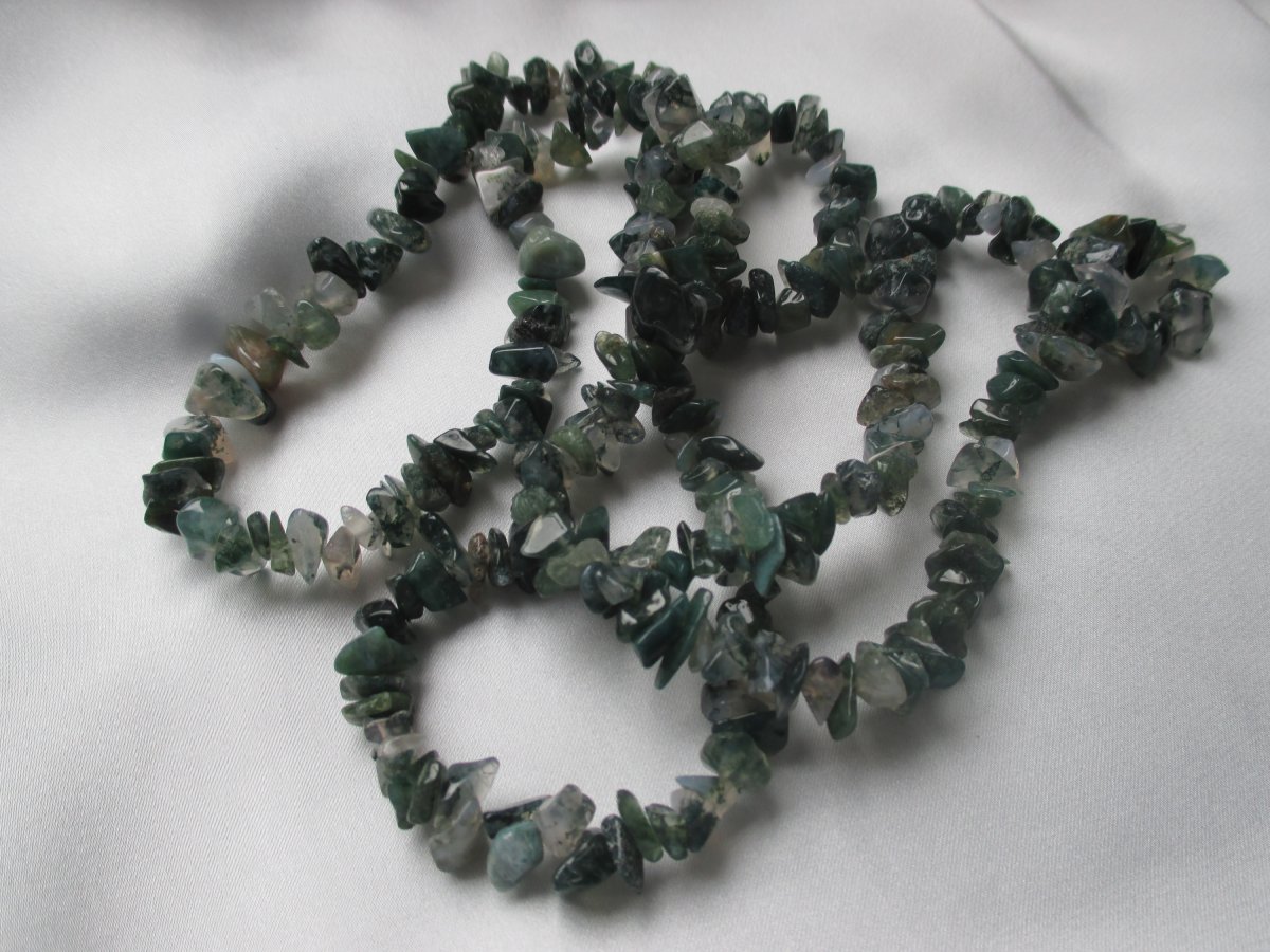 Mechový achát - 90 cm