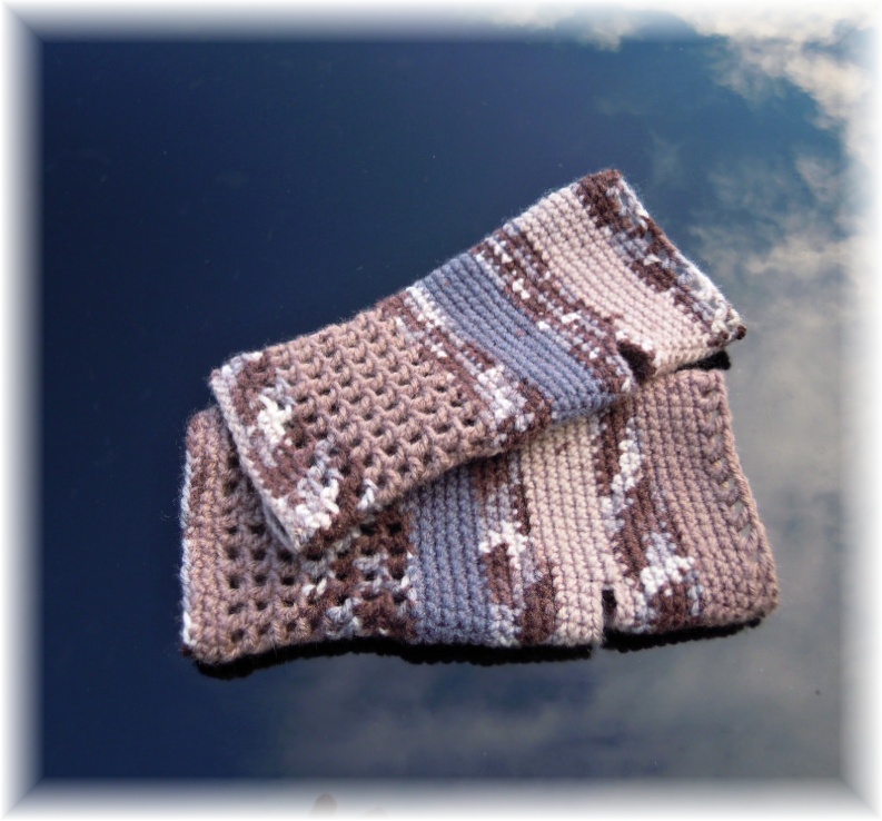 Bezprsté rukavice- melírky