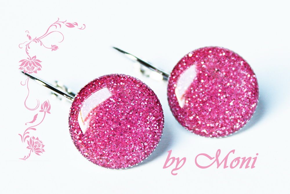 Třpytivky tmavě růžové