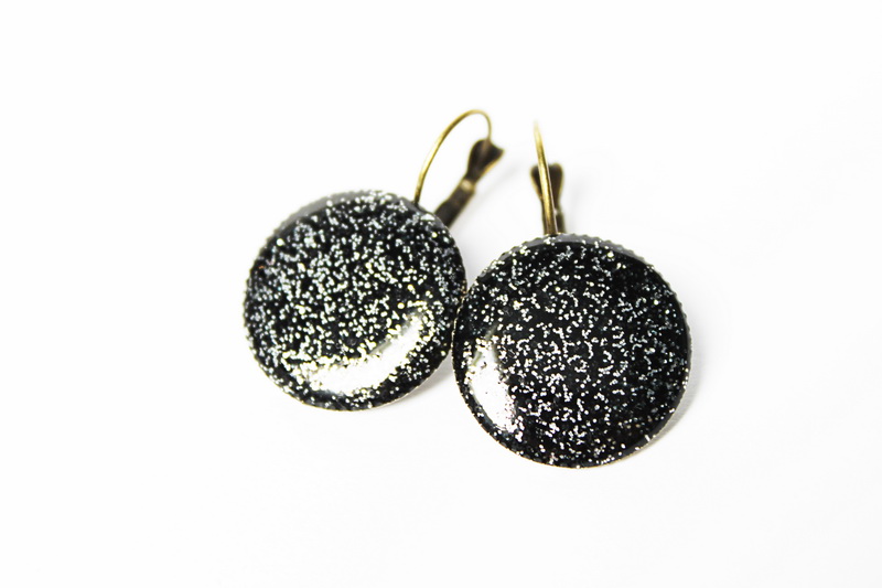 Třpytivky obrovské - černo-stříbrné