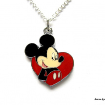 Řetízek Mickey - srdce