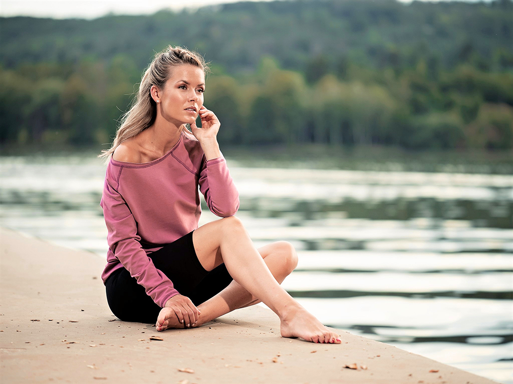 Dámská mikina CHRISTINE dusty rose 