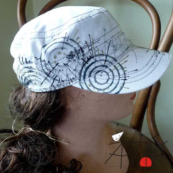 Čepice (ozdobně prošitá), 