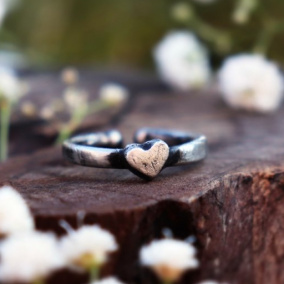 Prsten - srdíčko