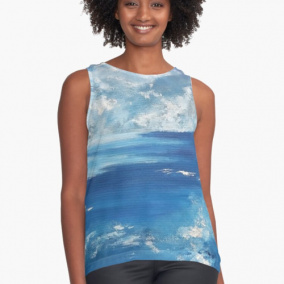 Triko " Modrá laguna" od Floydled