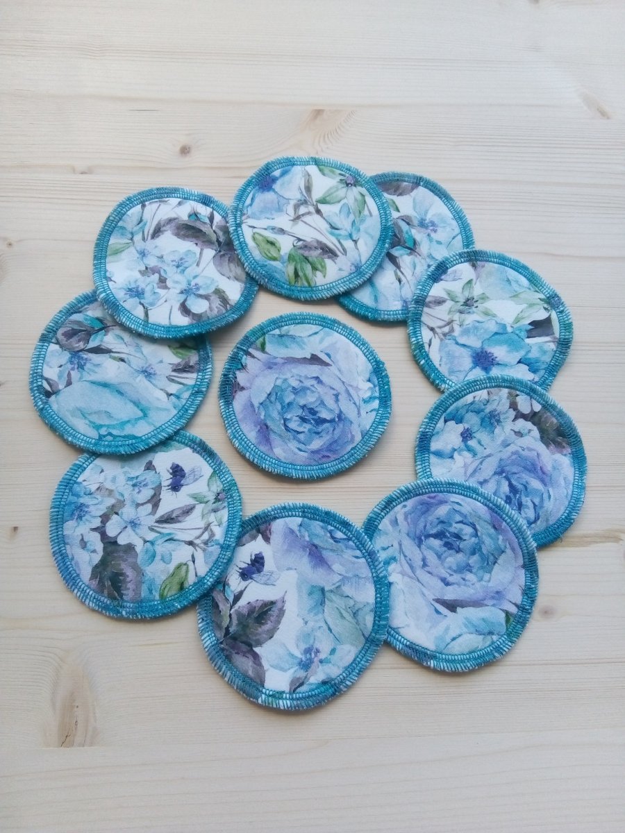 Odličovací tampony Modré růže