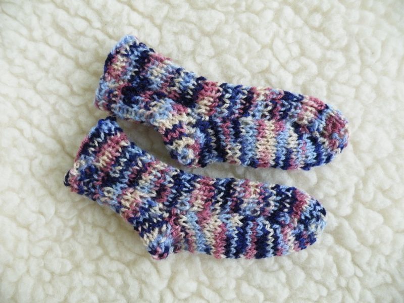 dětské ponožky modrostrakaté