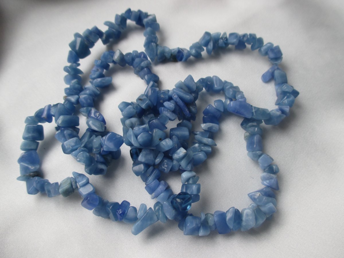 Modrý křemen - 90 cm