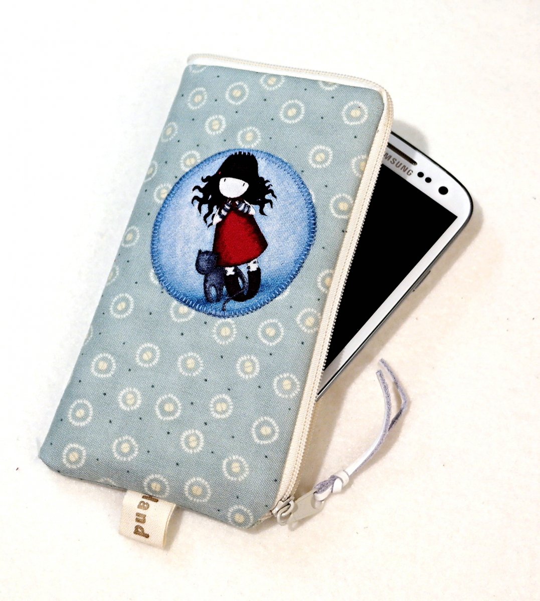 SVĚTLE MODRÝ - obal na mobil