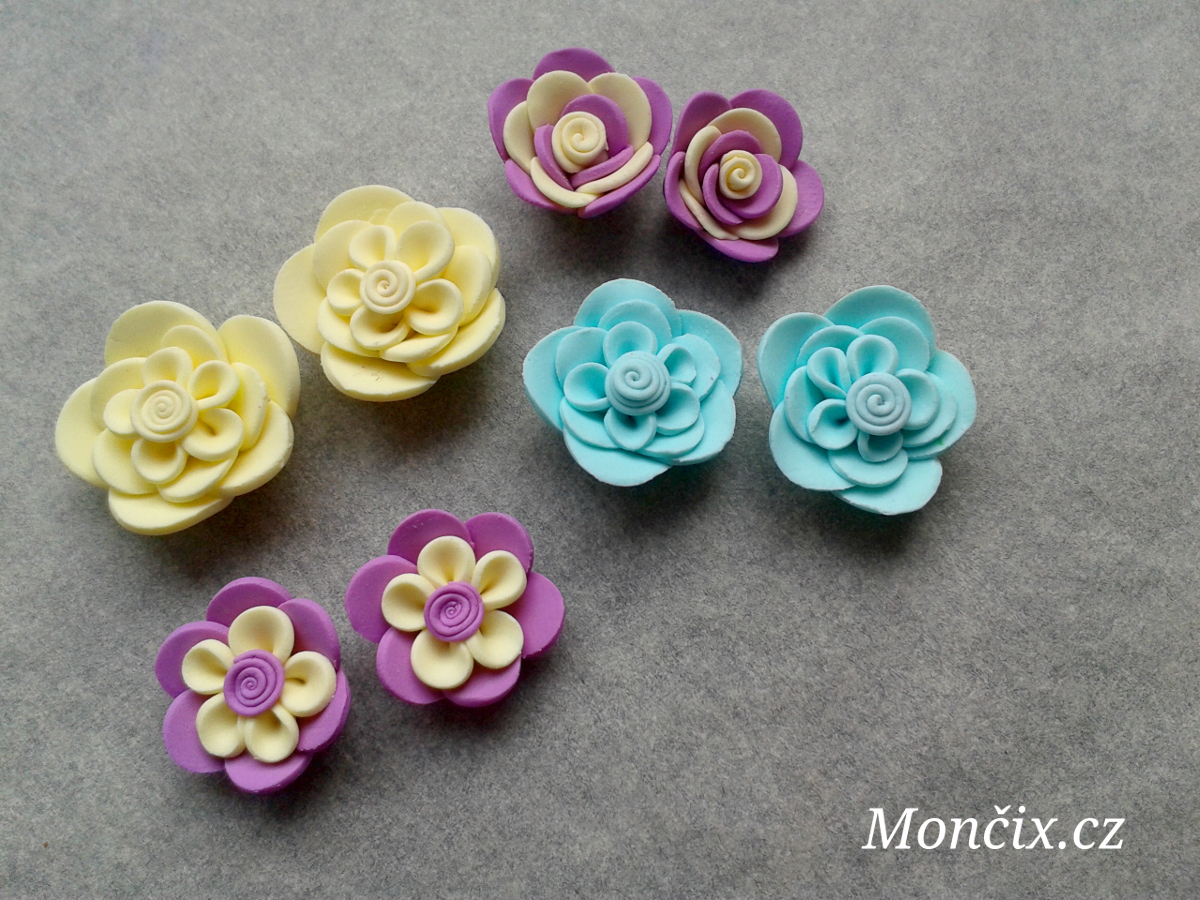 Náušnice květinky - vyber si sám!