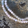 náramek: morganit 4 mm (2)
