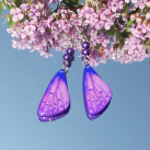 Náušnice motýl - mot135
