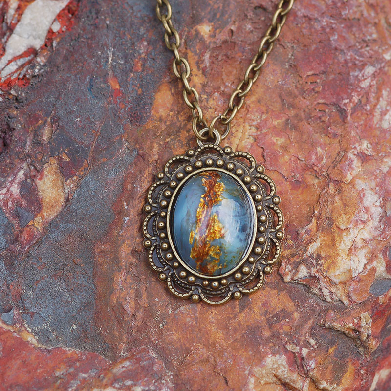 Náhrdelník Zimní obloha