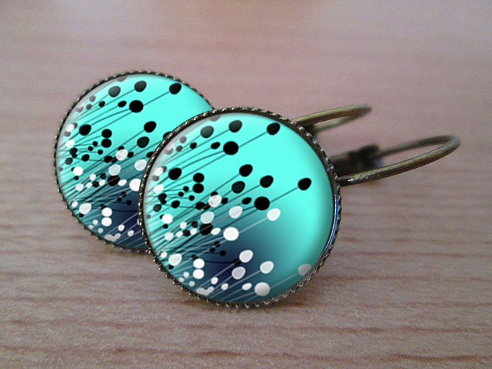 VINTAGE VISACÍ NÁUŠNICE - Mystique