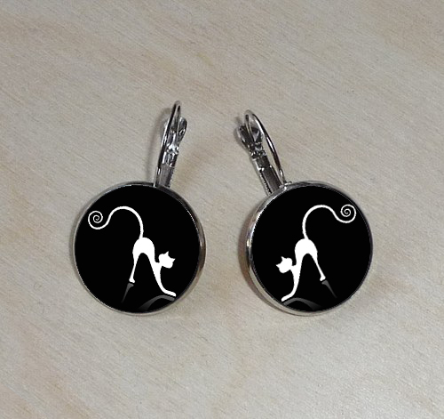 Náušnice z pryskyřice