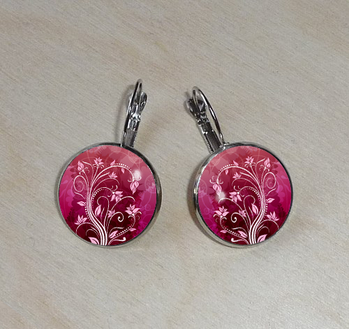 Náušnice z pryskyřice