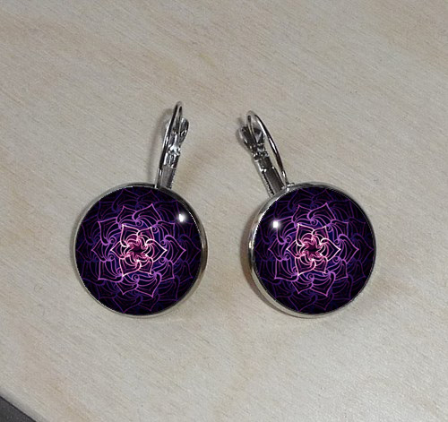 Náušnice z pryskyřice