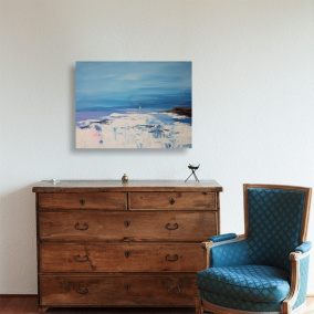 Ve vlnách (60x45cm)