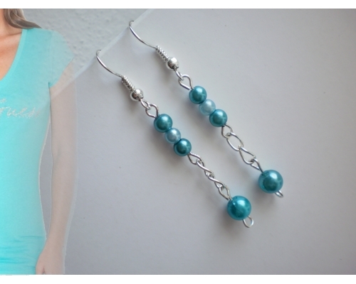 Naušničky Tyrkysky